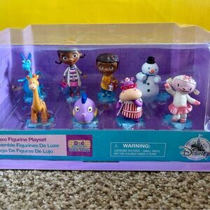 Disney Doc McStuffins Figurine Playset - Purple, Blue, Pink